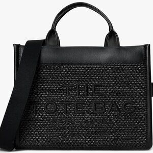 Marc Jacobs Medium Woven "The Tote Bag"  in Black.